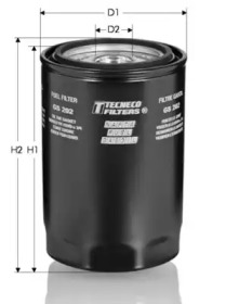 TECNECO FILTERS gs202 -  Топливный фильтр